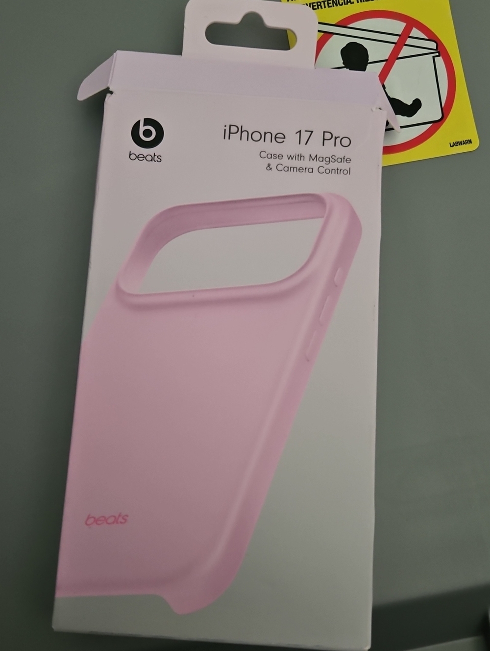 Beats iPhone 17 Pro Case: MagSafe: Camera Control: Pebble Pink: NEW/OPEN BOX